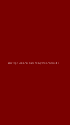 Tampilan Antarmuka Aplikasi Wsktogel App Aplikasi Kebugaran Android - 3