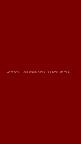 Tampilan Antarmuka Aplikasi Wsototo - Cara Download APK Game Resmi - 4
