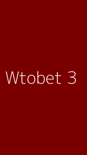 Tampilan Antarmuka Aplikasi Wtobet - 3