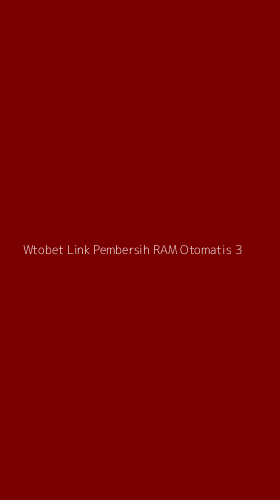 Tampilan Antarmuka Aplikasi Wtobet Link Pembersih Ram Otomatis - 3