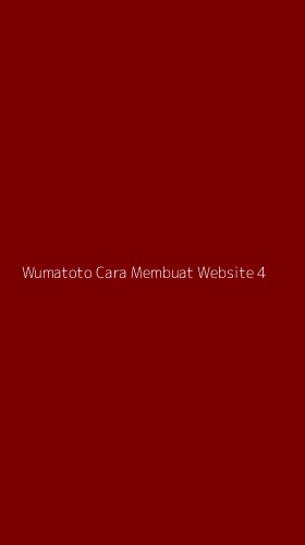 Tampilan Antarmuka Aplikasi Wumatoto Cara Membuat Website - 4