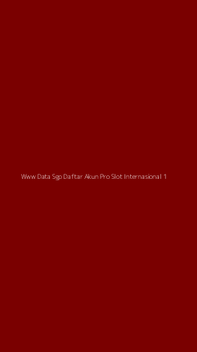 Tampilan Antarmuka Aplikasi Www Data Sgp Daftar Akun Pro Slot Internasional - 1