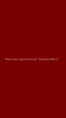 Tampilan Antarmuka Aplikasi Www Data Sgp Download Template Web - 4