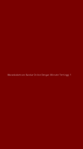 Tampilan Antarmuka Aplikasi Wwwsbobetcom Bandar Online Dengan Winrate Tertinggi - 1