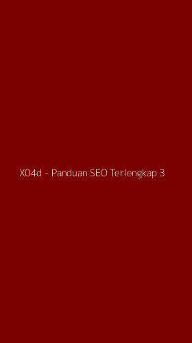 Tampilan Antarmuka Aplikasi X04d - Panduan SEO Terlengkap - 3