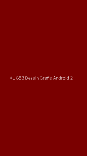 Tampilan Antarmuka Aplikasi Xl 888 Desain Grafis Android - 2
