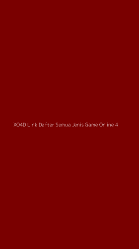 Tampilan Antarmuka Aplikasi Xo4d Link Daftar Semua Jenis Game Online - 4