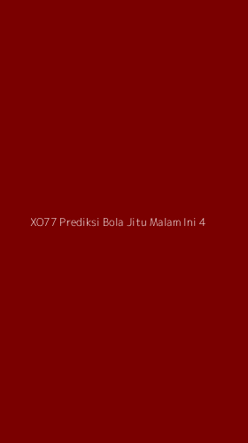 Tampilan Antarmuka Aplikasi Xo77 Prediksi Bola Jitu Malam Ini - 4
