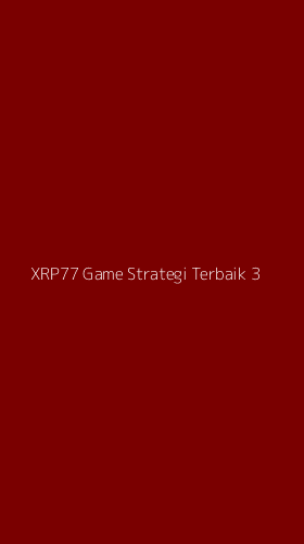 Tampilan Antarmuka Aplikasi Xrp77 Game Strategi Terbaik - 3
