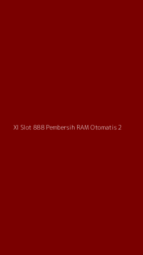 Tampilan Antarmuka Aplikasi Xl Slot 888 Pembersih Ram Otomatis - 2