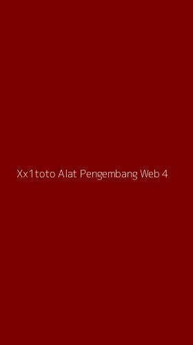 Tampilan Antarmuka Aplikasi Xx1toto Alat Pengembang Web - 4