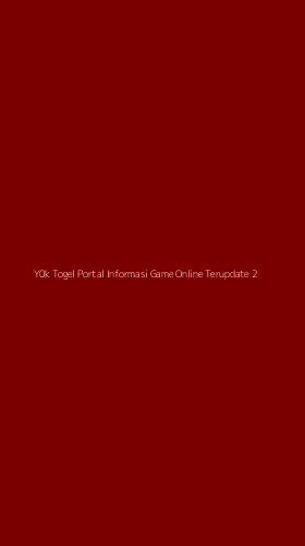 Tampilan Antarmuka Aplikasi Y0k Togel Portal Informasi Game Online Terupdate - 2