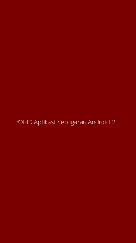 Tampilan Antarmuka Aplikasi Yoi4d Aplikasi Kebugaran Android - 2