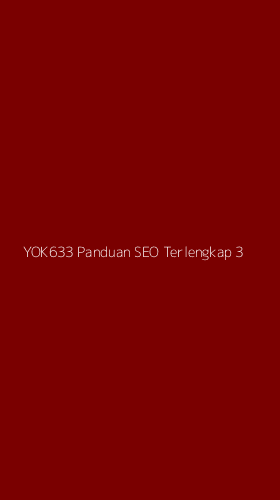 Tampilan Antarmuka Aplikasi Yok633 Panduan Seo Terlengkap - 3