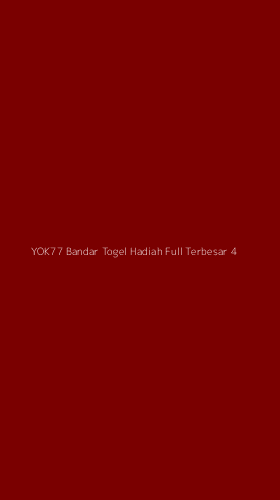 Tampilan Antarmuka Aplikasi Yok77 Bandar Togel Hadiah Full Terbesar - 4