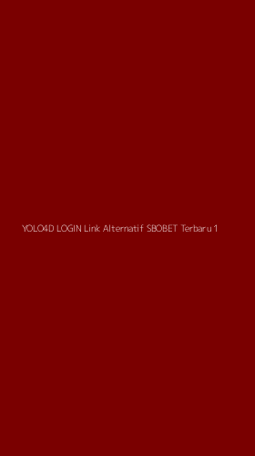 Tampilan Antarmuka Aplikasi Yolo4d Login Link Alternatif Sbobet Terbaru - 1