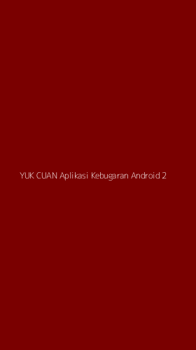 Tampilan Antarmuka Aplikasi Yuk Cuan Aplikasi Kebugaran Android - 2
