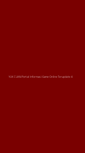 Tampilan Antarmuka Aplikasi Yuk Cuan Portal Informasi Game Online Terupdate - 4