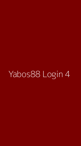 Tampilan Antarmuka Aplikasi Yabos88 Login - 4