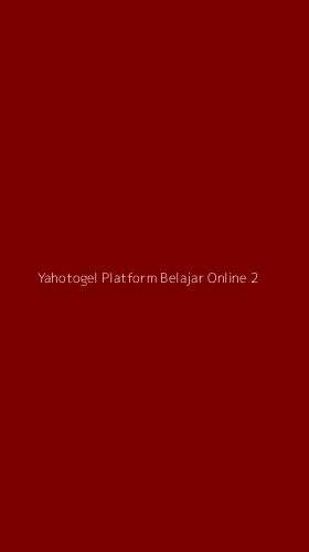 Tampilan Antarmuka Aplikasi Yahotogel Platform Belajar Online - 2