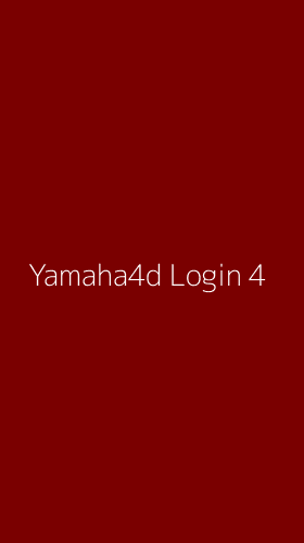 Tampilan Antarmuka Aplikasi Yamaha4d Login - 4