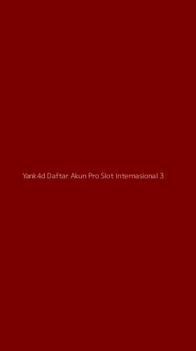 Tampilan Antarmuka Aplikasi Yank4d Daftar Akun Pro Slot Internasional - 3