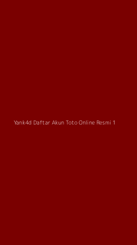 Tampilan Antarmuka Aplikasi Yank4d Daftar Akun Toto Online Resmi - 1