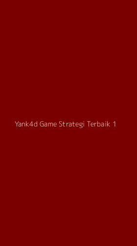 Tampilan Antarmuka Aplikasi Yank4d Game Strategi Terbaik - 1