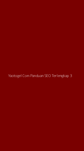Tampilan Antarmuka Aplikasi Yaotogel Com Panduan Seo Terlengkap - 3