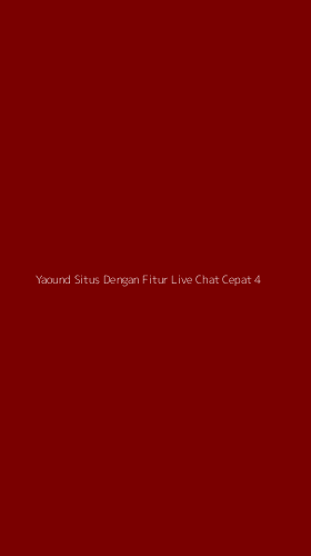 Tampilan Antarmuka Aplikasi Yaound Situs Dengan Fitur Live Chat Cepat - 4