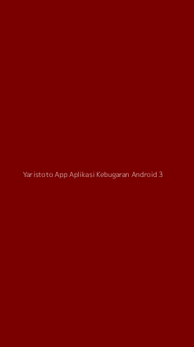 Tampilan Antarmuka Aplikasi Yaristoto App Aplikasi Kebugaran Android - 3