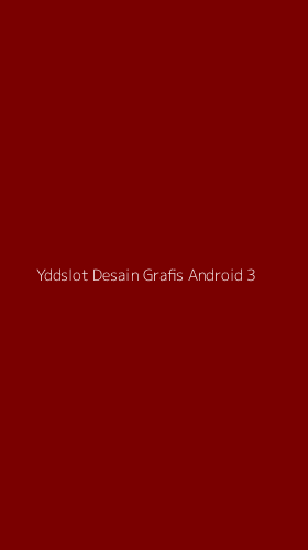 Tampilan Antarmuka Aplikasi Yddslot Desain Grafis Android - 3