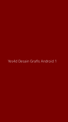 Tampilan Antarmuka Aplikasi Yes4d Desain Grafis Android - 1