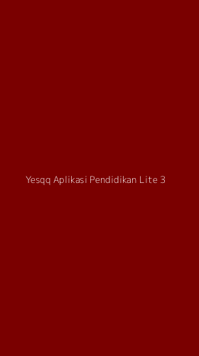 Tampilan Antarmuka Aplikasi Yesqq Aplikasi Pendidikan Lite - 3
