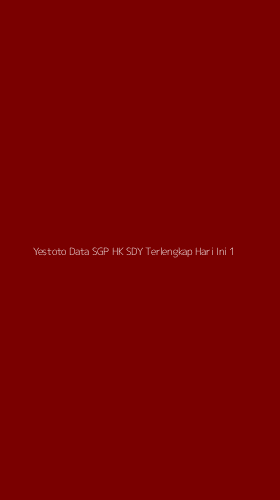 Tampilan Antarmuka Aplikasi Yestoto Data Sgp Hk Sdy Terlengkap Hari Ini - 1