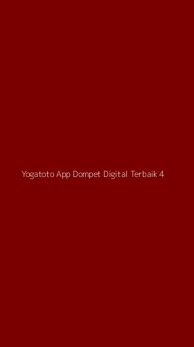 Tampilan Antarmuka Aplikasi Yogatoto App Dompet Digital Terbaik - 4