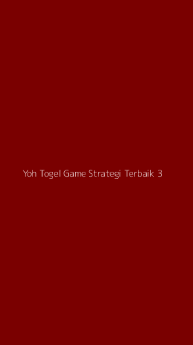 Tampilan Antarmuka Aplikasi Yoh Togel Game Strategi Terbaik - 3
