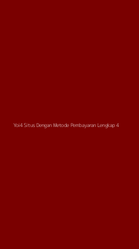 Tampilan Antarmuka Aplikasi Yoi4 Situs Dengan Metode Pembayaran Lengkap - 4