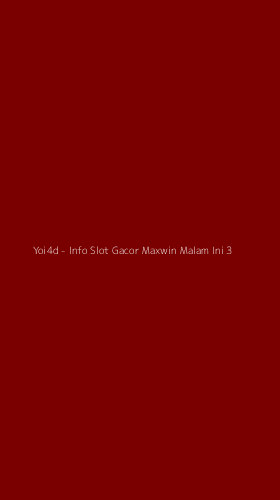 Tampilan Antarmuka Aplikasi Yoi4d - Info Slot Gacor Maxwin Malam Ini - 3
