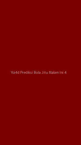 Tampilan Antarmuka Aplikasi Yoi4d Prediksi Bola Jitu Malam Ini - 4