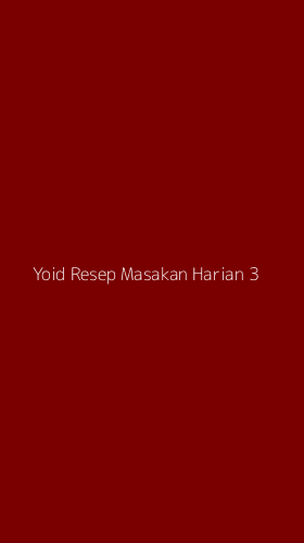 Tampilan Antarmuka Aplikasi Yoid Resep Masakan Harian - 3