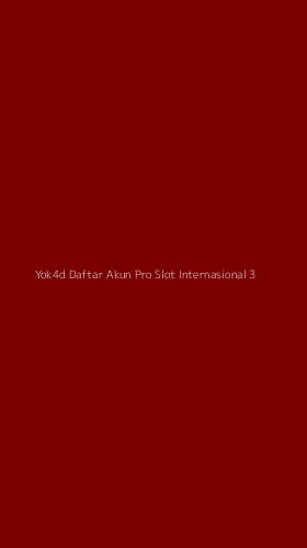 Tampilan Antarmuka Aplikasi Yok4d Daftar Akun Pro Slot Internasional - 3