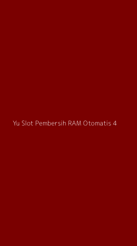 Tampilan Antarmuka Aplikasi Yu Slot Pembersih Ram Otomatis - 4