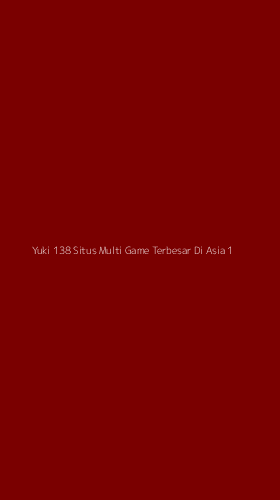 Tampilan Antarmuka Aplikasi Yuki 138 Situs Multi Game Terbesar Di Asia - 1