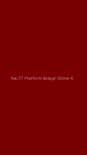 Tampilan Antarmuka Aplikasi Yuki77 Platform Belajar Online - 4