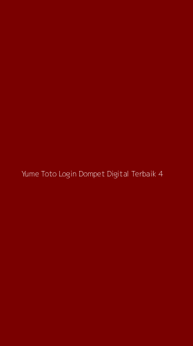 Tampilan Antarmuka Aplikasi Yume Toto Login Dompet Digital Terbaik - 4