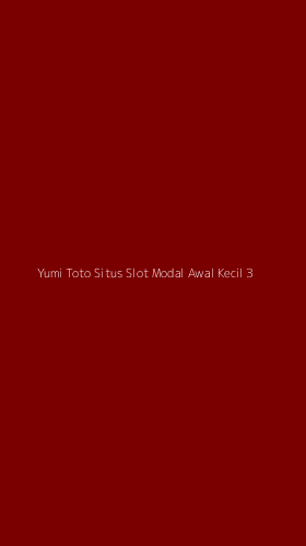Tampilan Antarmuka Aplikasi Yumi Toto Situs Slot Modal Awal Kecil - 3
