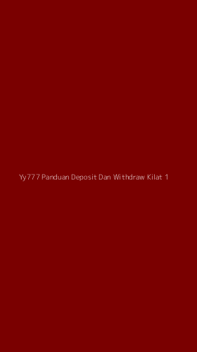 Tampilan Antarmuka Aplikasi Yy777 Panduan Deposit Dan Withdraw Kilat - 1