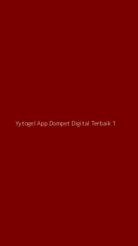 Tampilan Antarmuka Aplikasi Yytogel App Dompet Digital Terbaik - 1