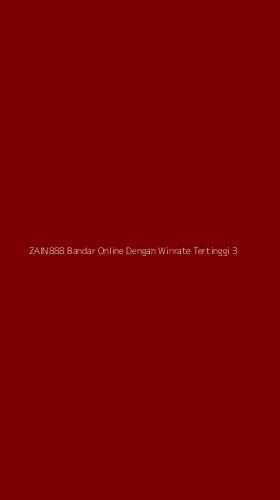 Tampilan Antarmuka Aplikasi Zain888 Bandar Online Dengan Winrate Tertinggi - 3